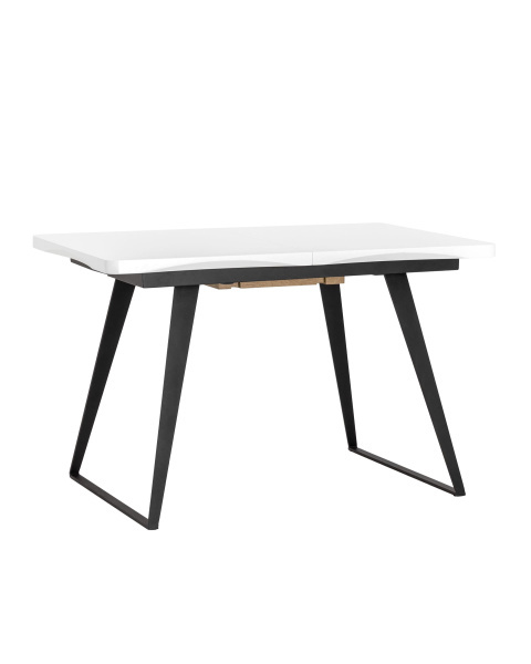 Стол обеденный Йорк раскладной 120-160*80 белый (Стол обеденный Йорк белый)