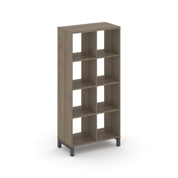 Каркас стеллажа 4 яруса SN.KS-420 (754х400х1615) (Вяз Благородный/Металл Антрацит)