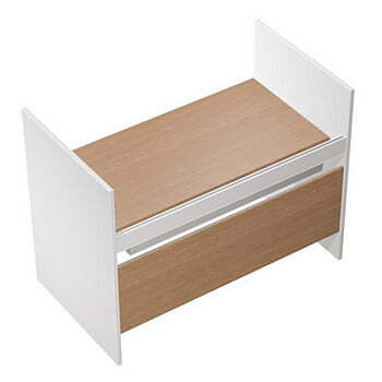 Стол письменный на высоких опорах ДСП c ProSystem Profiquadro КВ 1211 БВ 1450x806x1114