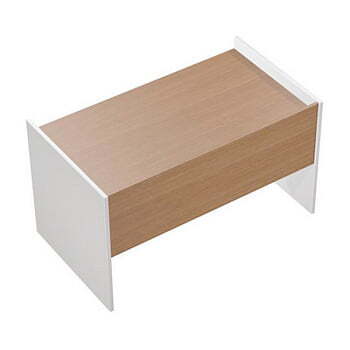 Стол письменный на опорах ДСП Profiquadro КВ 1205 БВ 1450x806x835