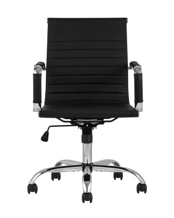 Кресло офисное TopChairs City S черное (Компьютерное кресло City черный)